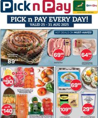 Pick n Pay Western Cape - Weekly Specials August 25 - 31, 2025