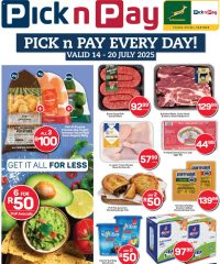 Pick n Pay Western Cape - Weekly Specials July 14 - 20, 2025