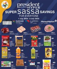 President Hyper Super SASA Savings July 1 - 6, 2025