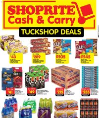 Shoprite Eastern Cape - Cash & Carry Tuckshop Deals Idutywa, King William's Town & Thembani September 8 - October 5, 2025