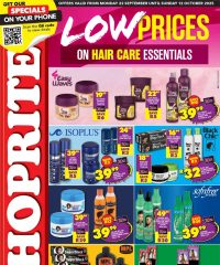 Shoprite Eastern Cape - Hair Care Essentials September 22 - October 12, 2025