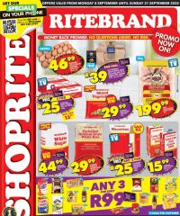 Shoprite Eastern Cape - Ritebrand Savings September 8 - 21, 2025