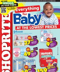 Shoprite Gauteng - Baby Promotion September 22 - October 12, 2025