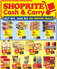 Shoprite Gauteng - Cash & Carry Month End Deals Selected Stores July 21 - August 3, 2025