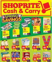 Shoprite Gauteng - Cash & Carry Spring Savings Selected Stores September 22 - October 5, 2025