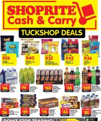 Shoprite Gauteng - Cash & Carry Tuckshop Deals Selected Stores July 7 - August 3, 2025