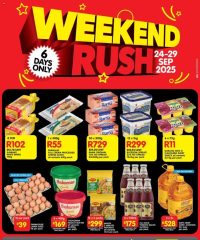 Shoprite Gauteng - Cash & Carry Weekend Rush September 24 - 29, 2025