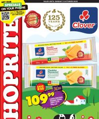 Shoprite Gauteng - Clover Savings September 25 - October 5, 2025