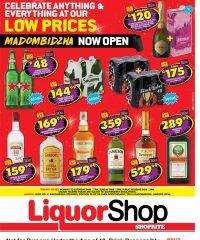 Shoprite Gauteng - LiquorShop Savings Madombidzha July 21 - August 3, 2025