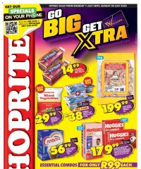 Shoprite Gauteng - Xtra Savings July 7 - 20, 2025