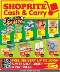 Shoprite KwaZulu-Natal - Cash & Carry Spring Savings Durban & Mount Frere September 22 - October 5, 2025