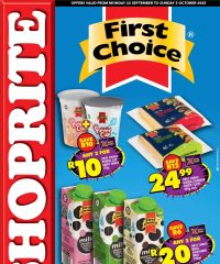 Shoprite KwaZulu-Natal - First Choice Savings September 22 - October 5, 2025