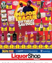 Shoprite KwaZulu-Natal - LiquorShop Major Deals July 24 - August 10, 2025