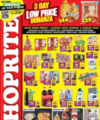 Shoprite KwaZulu-Natal - Low Price Bonanza Exclusive August 1 - 3, 2025