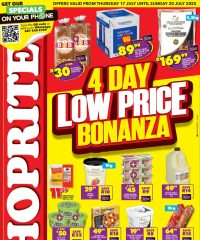 Shoprite KwaZulu-Natal - Low Price Bonanza July 17 - 20, 2025