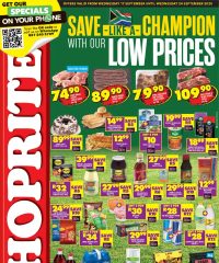 Shoprite KwaZulu-Natal - Low Price Braai September 17 - October 24, 2025