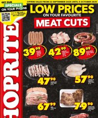 Shoprite KwaZulu-Natal - Low Price Meat September 22 - October 5, 2025