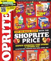 Shoprite KwaZulu-Natal - Shoprite Price Grand Opening Springfield September 25 - 28, 2025