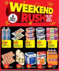Shoprite Western Cape - Cash & Carry Weekend Rush September 24 - 29, 2025