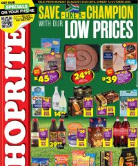 Shoprite Western Cape - Low Price Braai August 25 - October 12, 2025