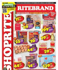 Shoprite Western Cape - Ritebrand Savings September 8 - 21, 2025