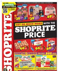 Shoprite Western Cape - Shoprite Price Extra September 22 - October 12, 2025