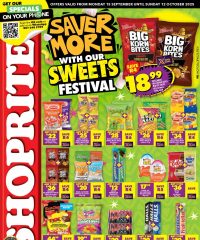 Shoprite Western Cape - Sweets Festival September 15 - October 12, 2025