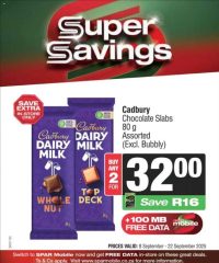 Spar Kwazulu-Natal - Weekly Specials September 8 - 22, 2025