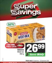 Spar Specials September 8 - 22, 2025