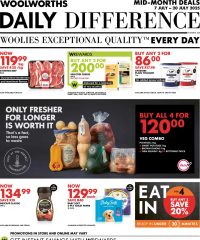 Woolworths Daily Difference - Gauteng July 7 - 20, 2025