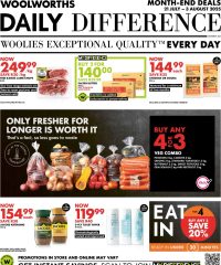 Woolworths Daily Difference - Western Cape July 21 - August 3, 2025